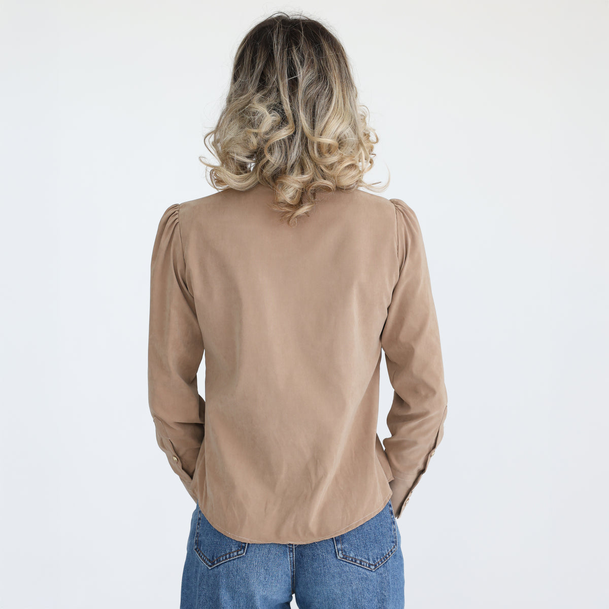 Camicia Eterea Glamour mocha mousse