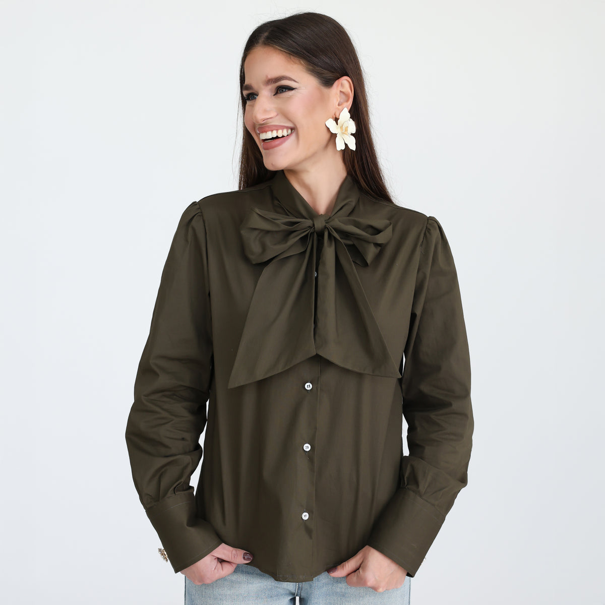 Camicia Eterea Classic Verde