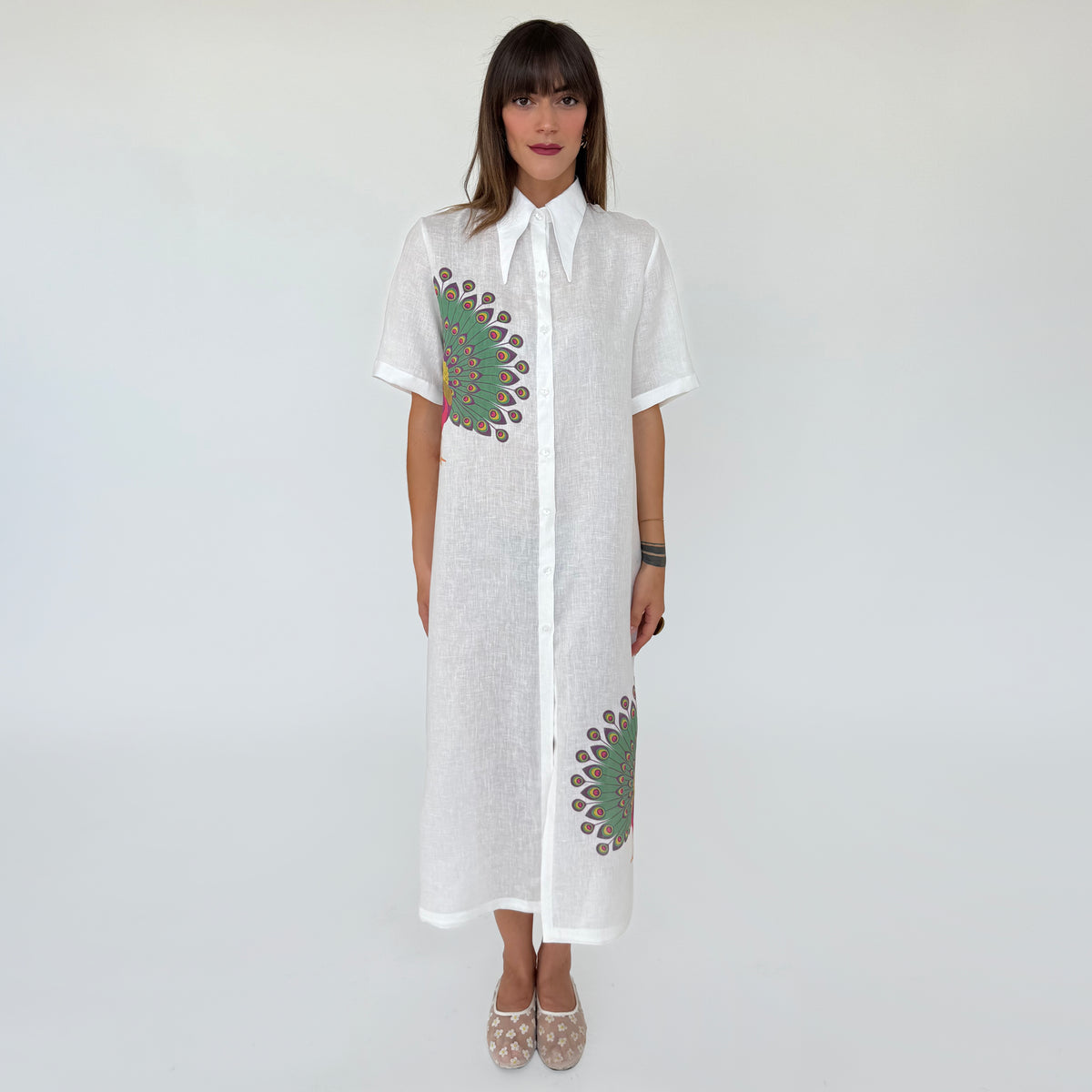 Chemisier Diva Bianco