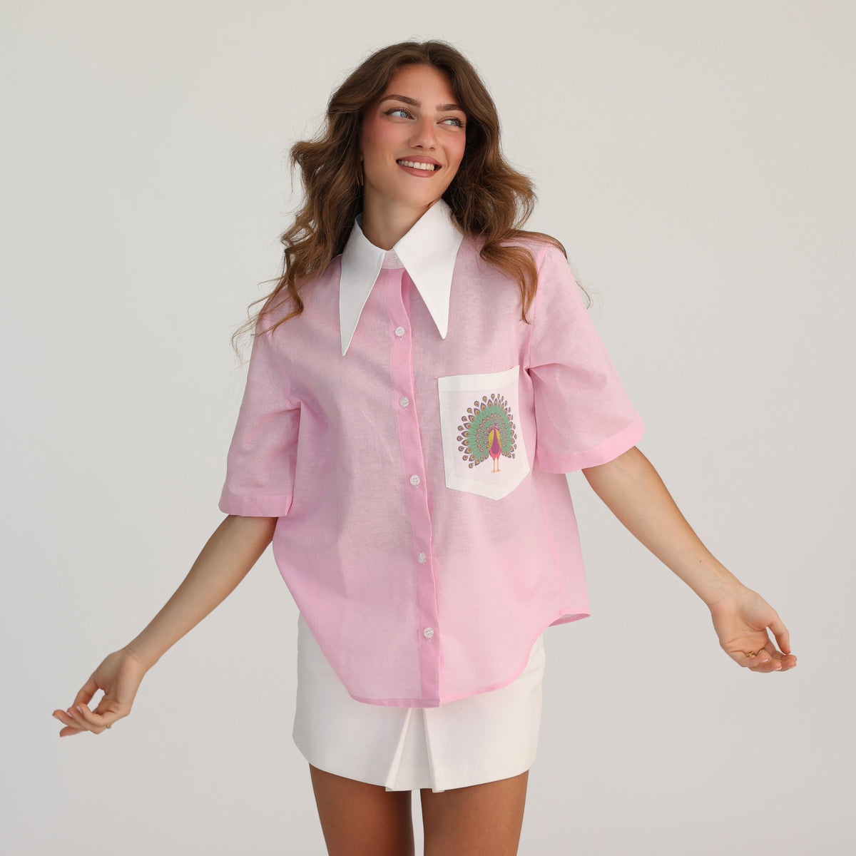 Camicia Diva Rosa