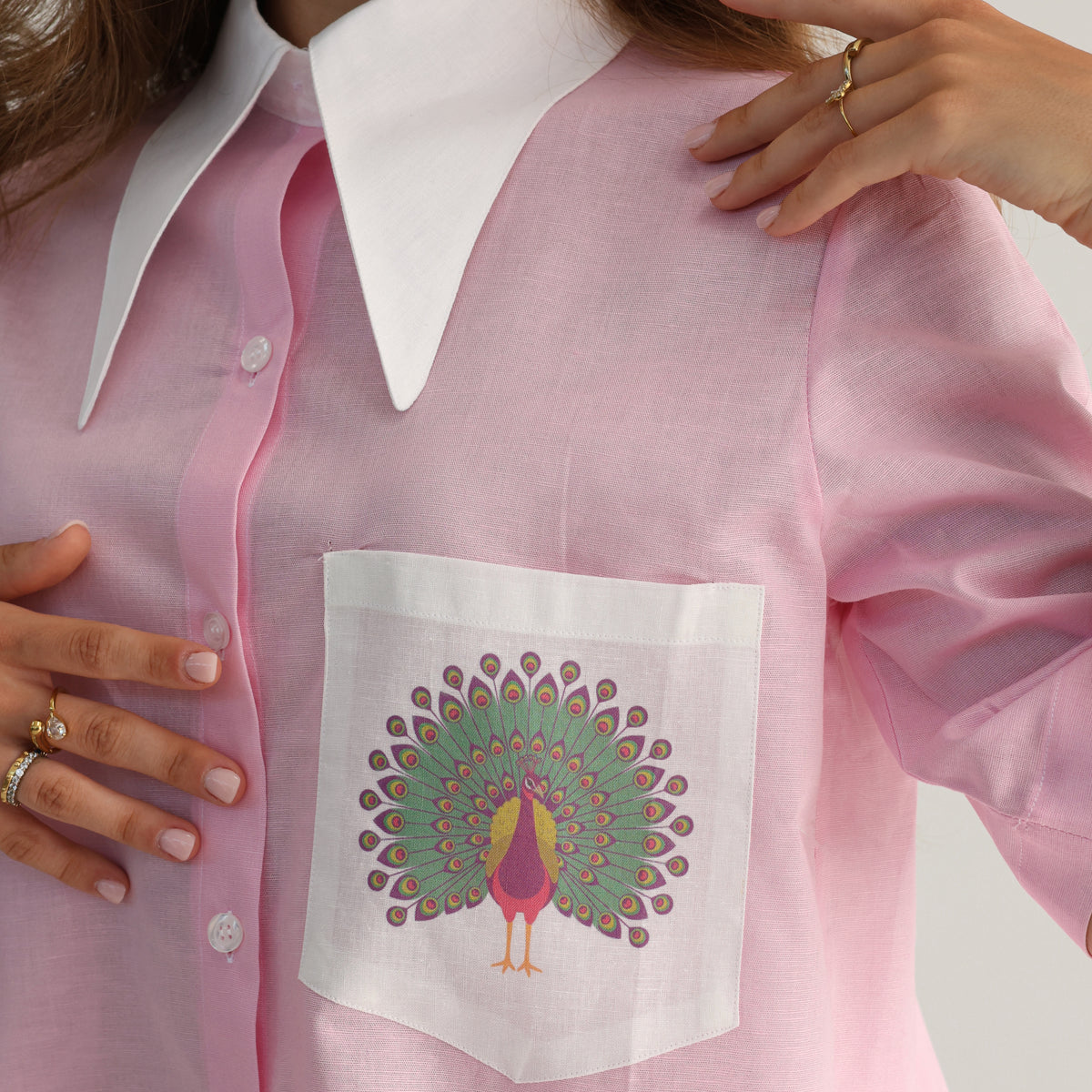 Camicia Diva Rosa