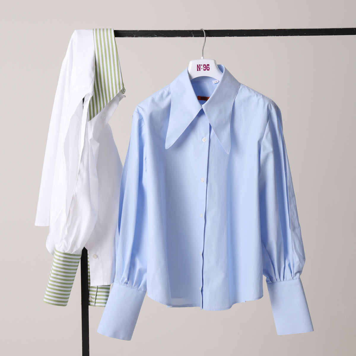 Camicia Renaissance Celeste