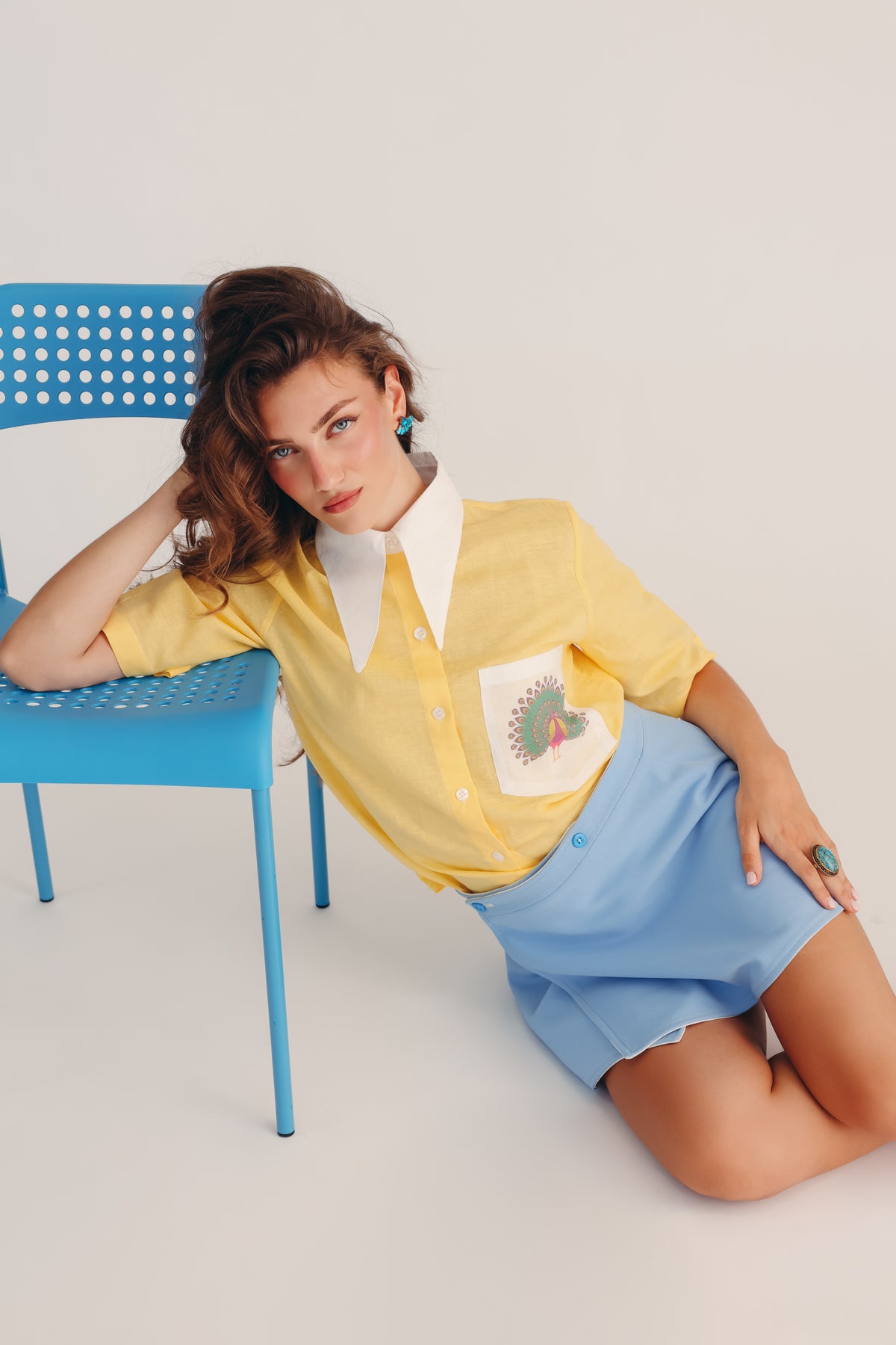Camicia Diva Gialla