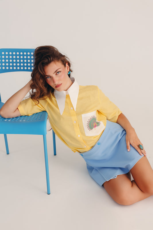 Camicia Diva Gialla