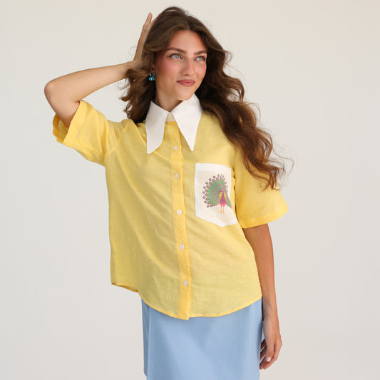 Camicia Diva Gialla