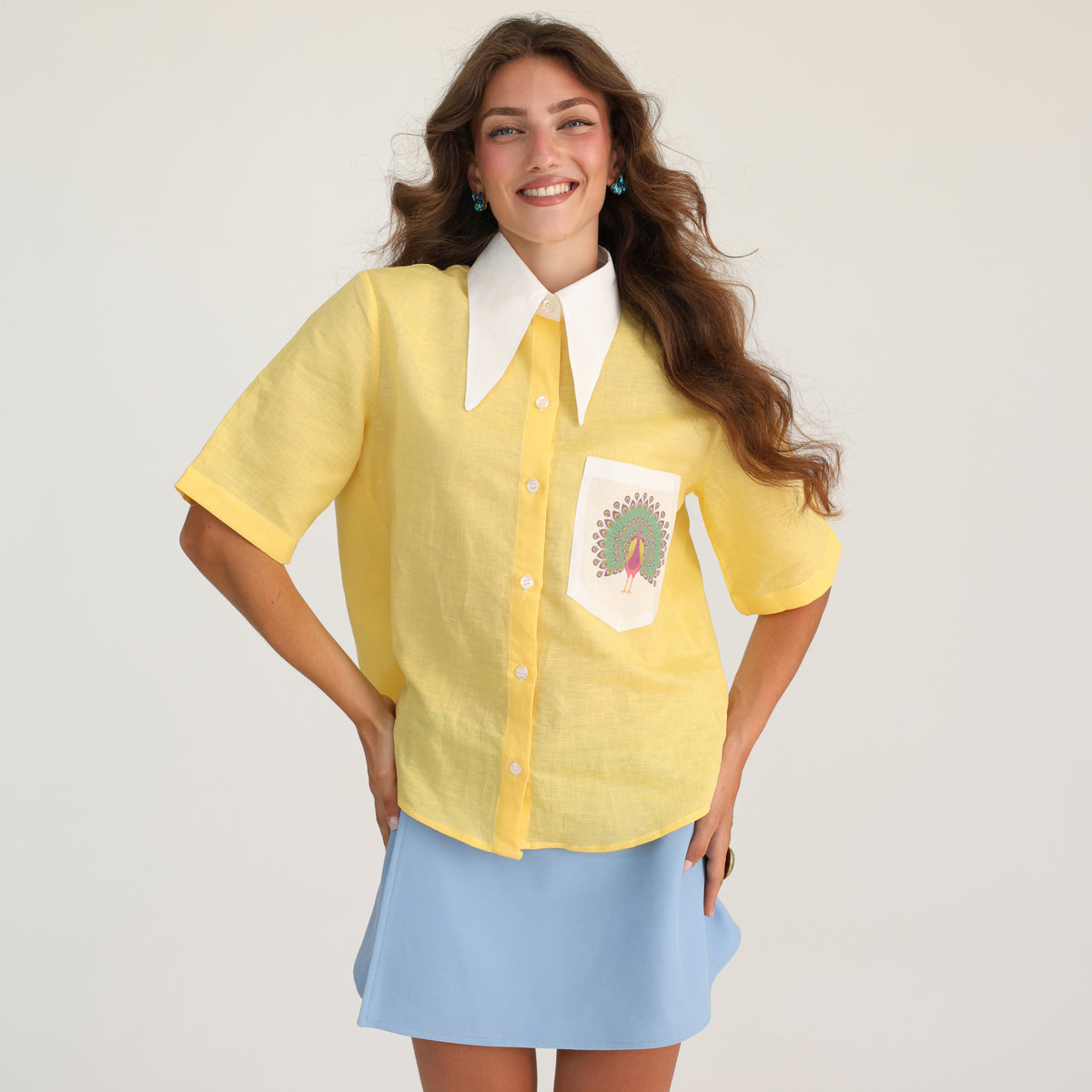 Camicia Diva Gialla