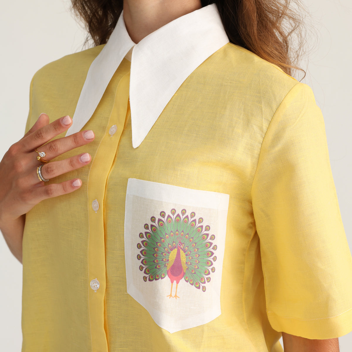 Camicia Diva Gialla