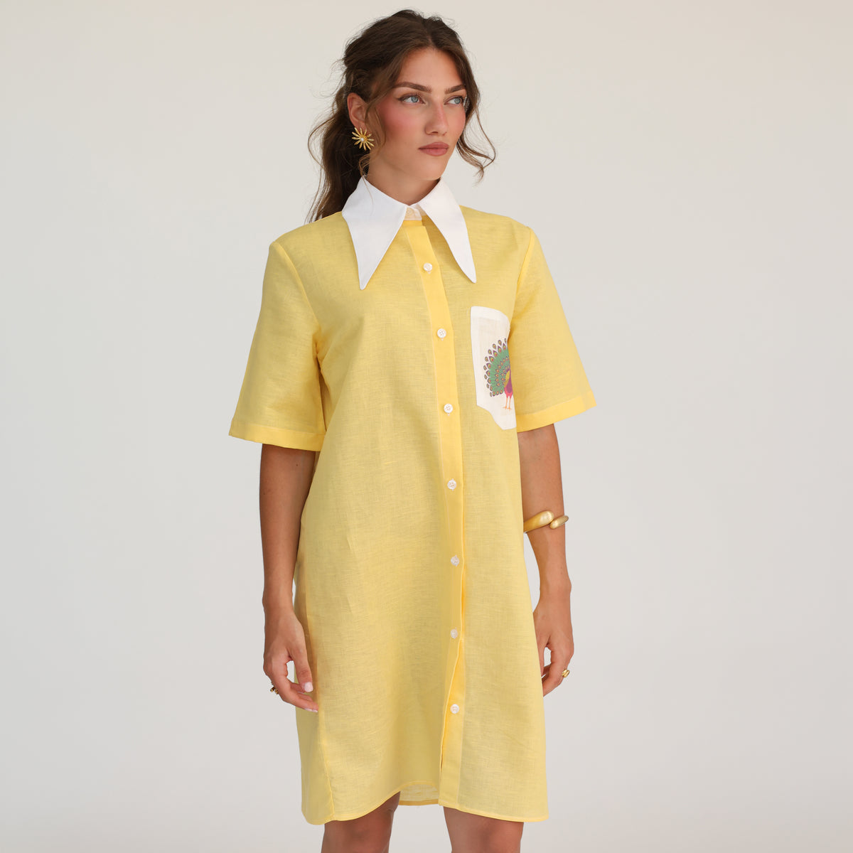 Chemisier Diva Giallo