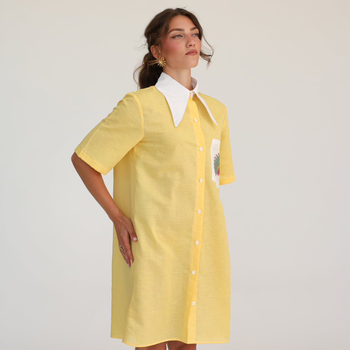 Chemisier Diva Giallo