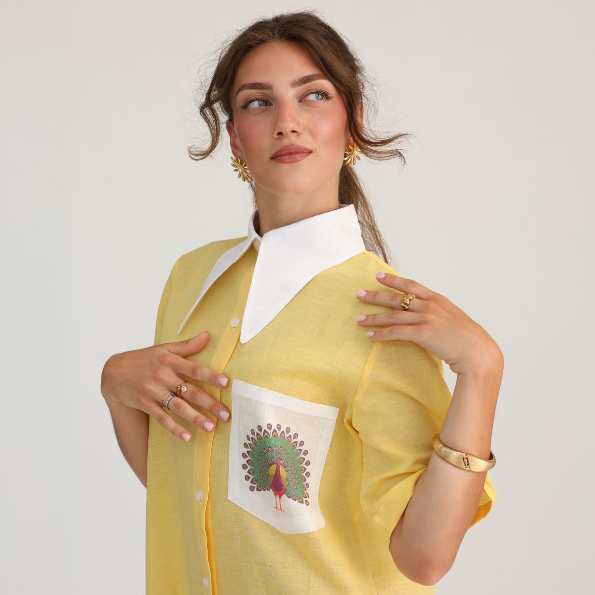Chemisier Diva Giallo