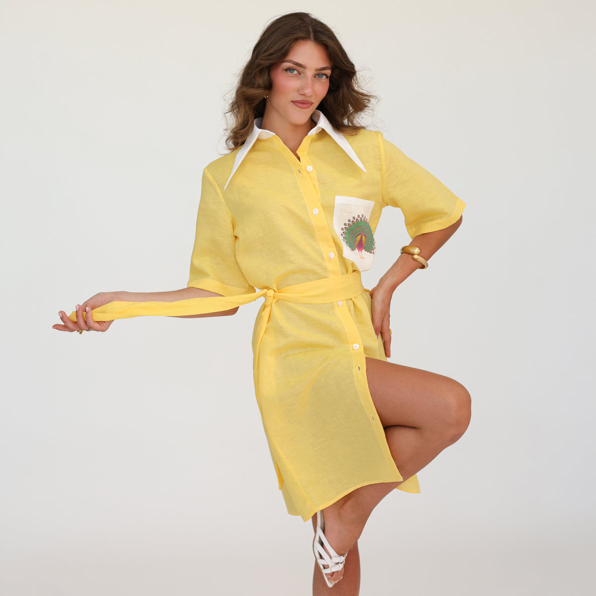 Chemisier Diva Giallo