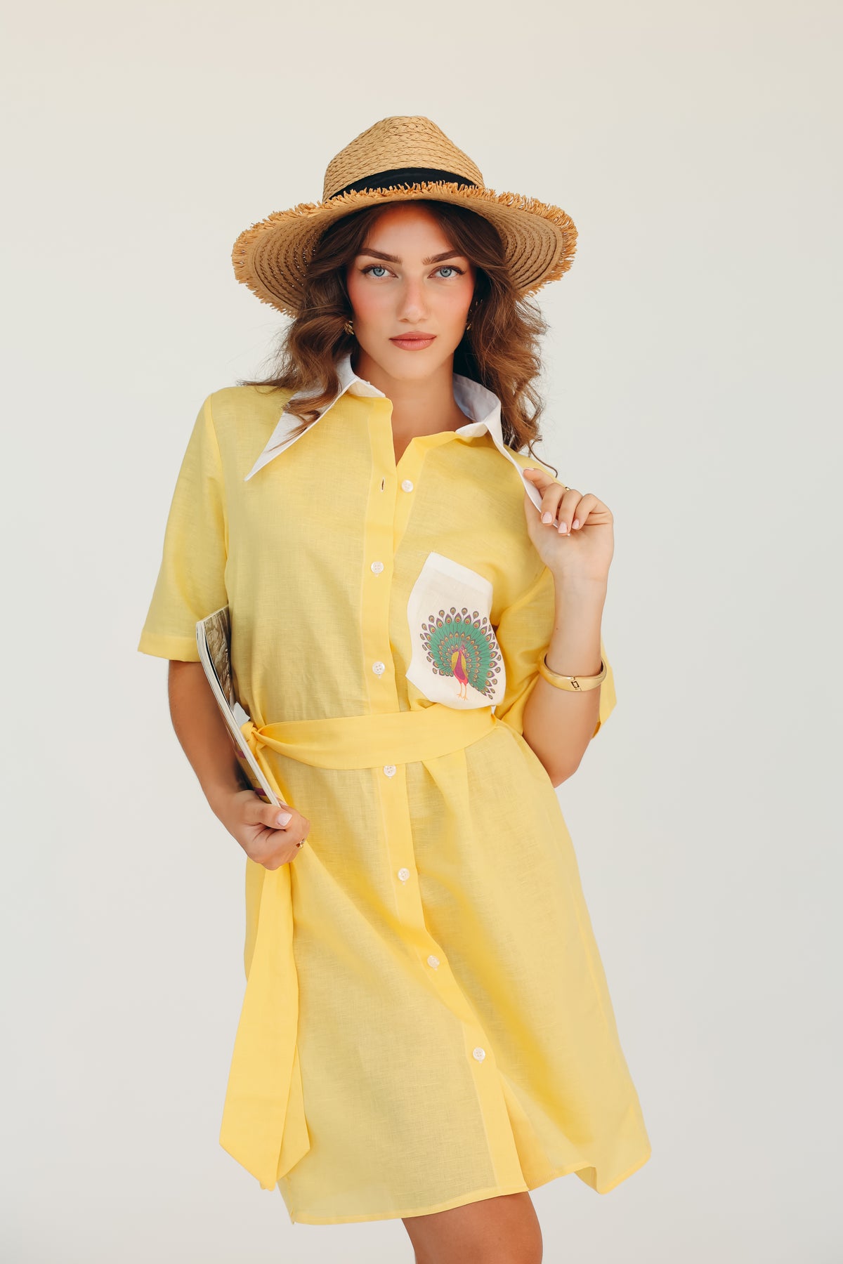 Chemisier Diva Giallo