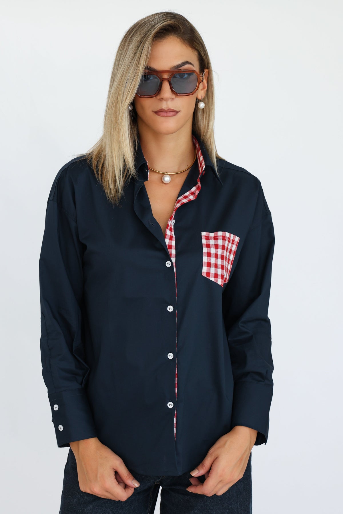 Camicia Manifesto Trendy Blue