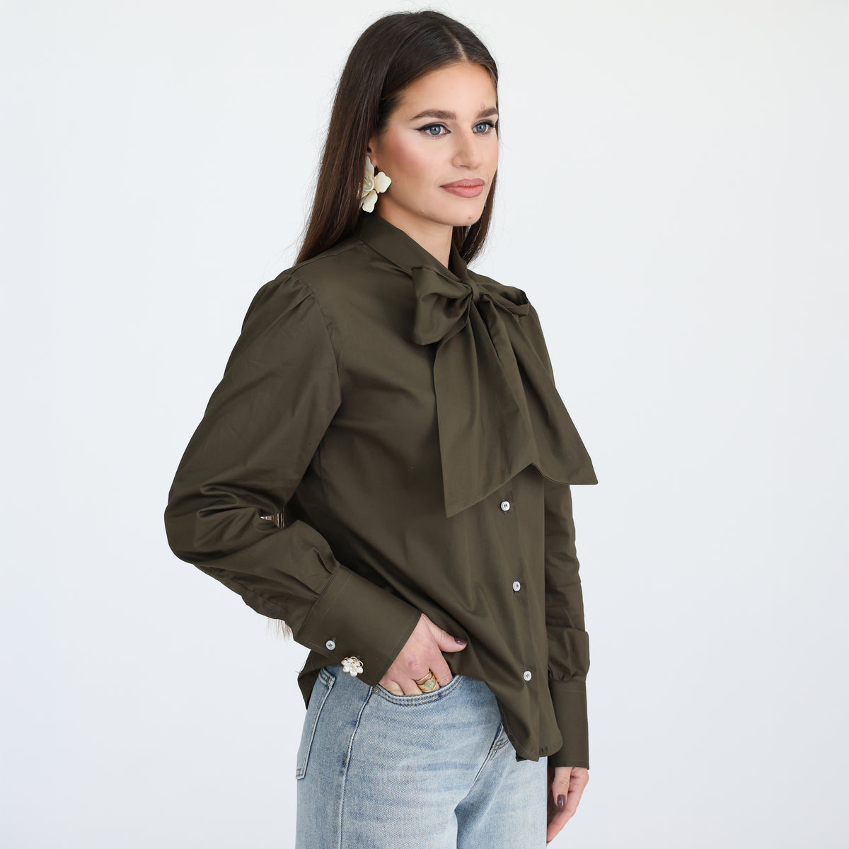 Camicia Eterea Classic Verde