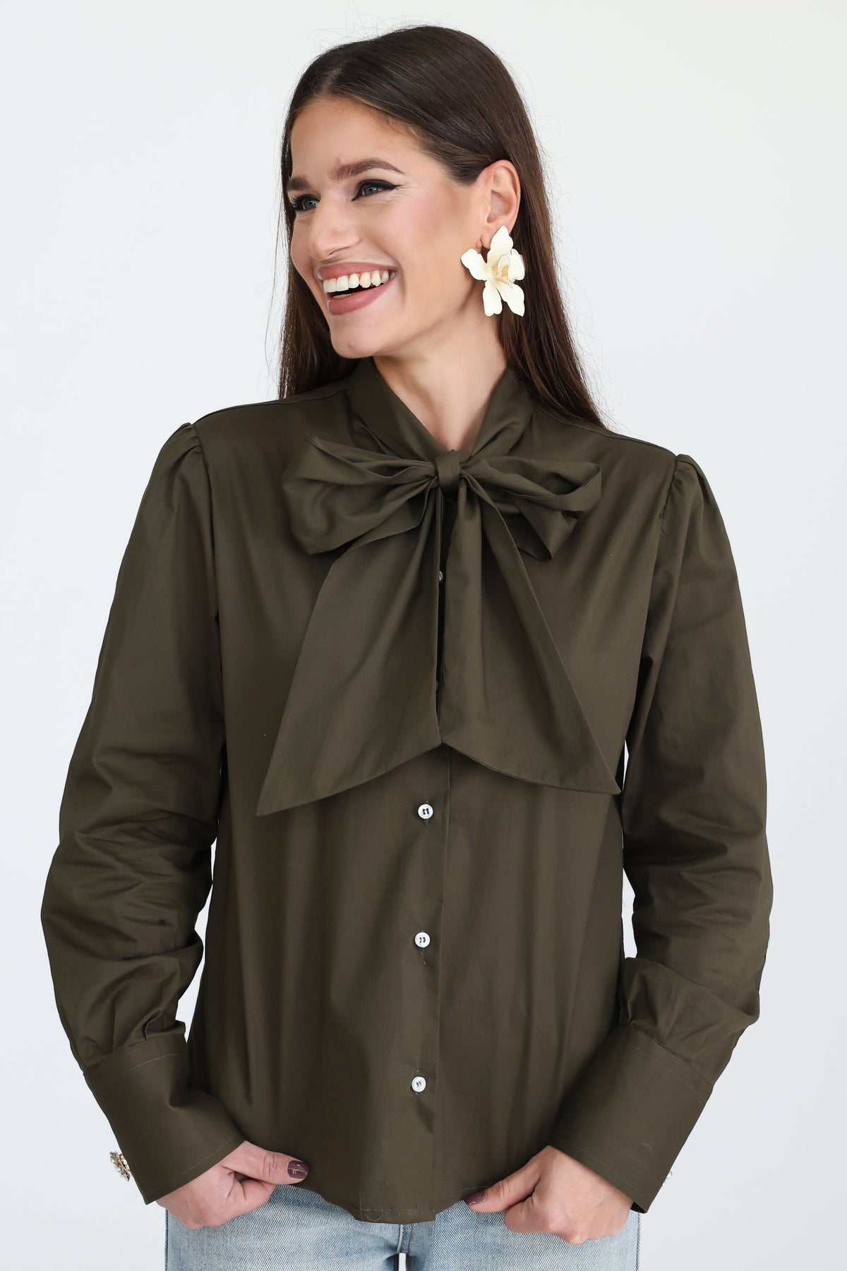 Camicia Eterea Classic Verde