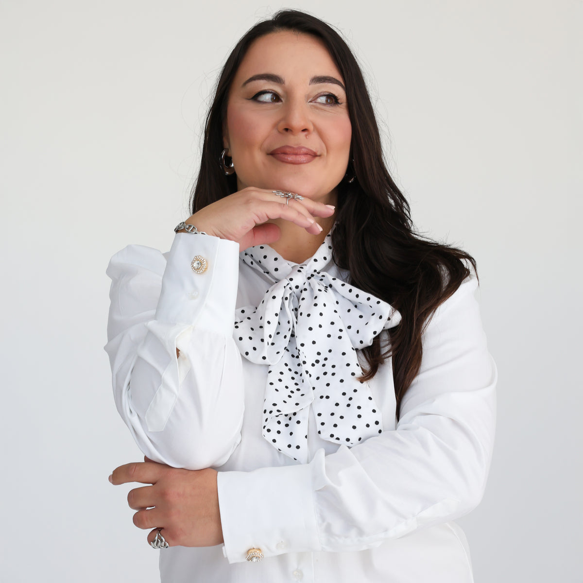 Camicia Eterea Trendy Bianca
