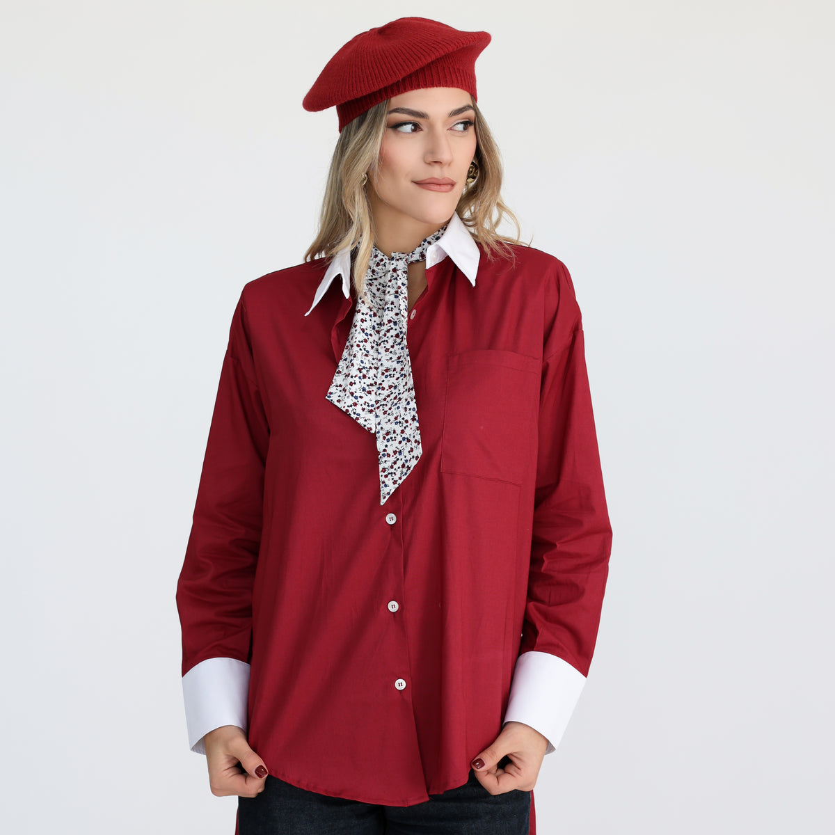 Box Power: Camicia + Twilly