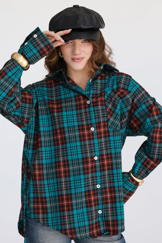 Camicia Power Winter mood Tartan
