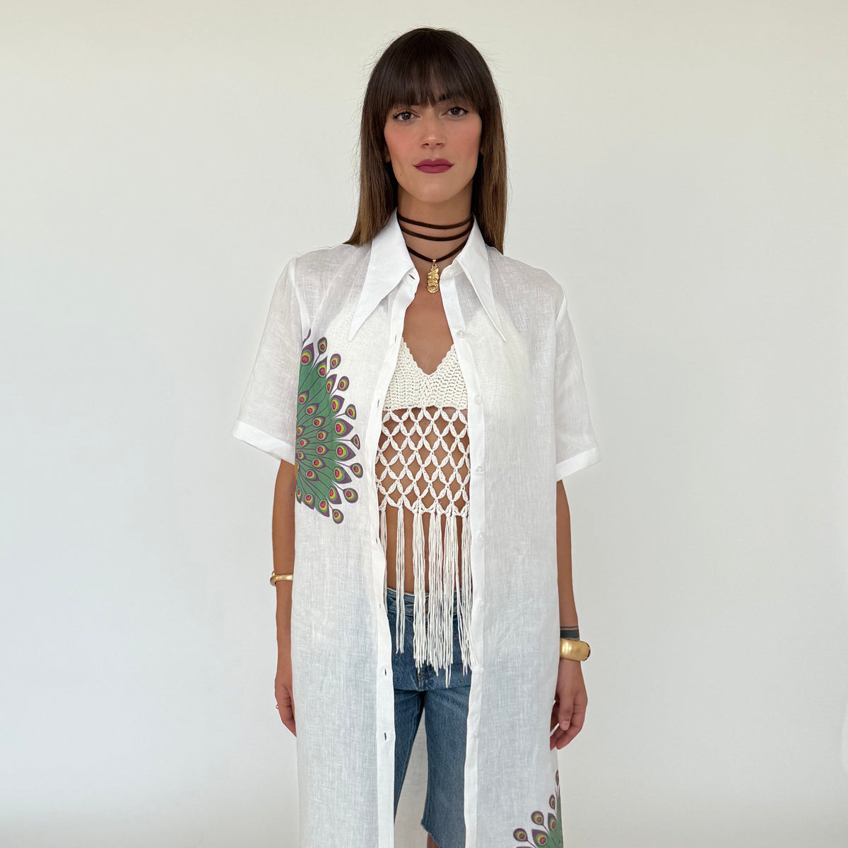 Chemisier Diva Bianco